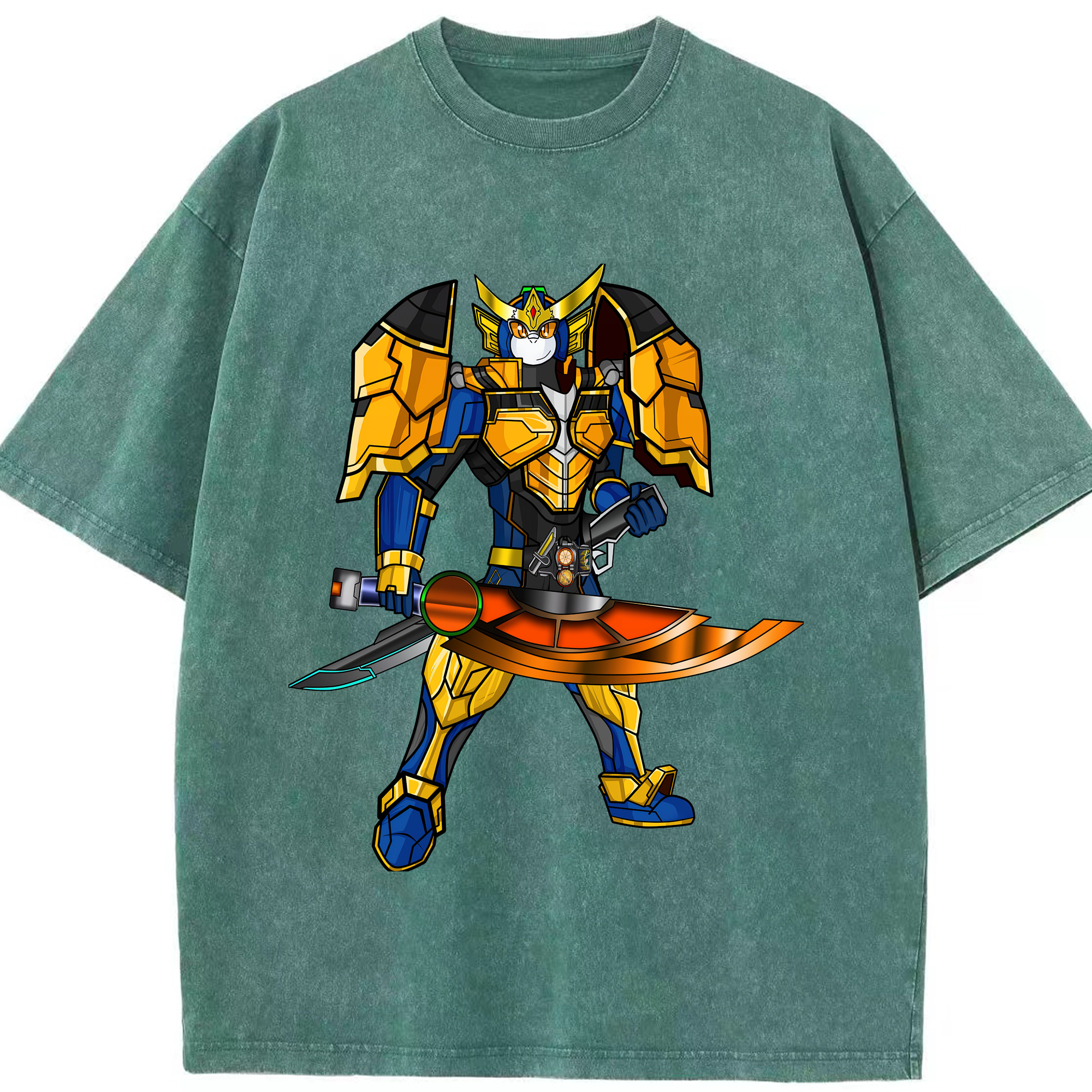 （画像用） Digimon デジタルモンスター/デジモン 綿100% ヴィンテージ風 半袖Tシャツ（フロントプリント）